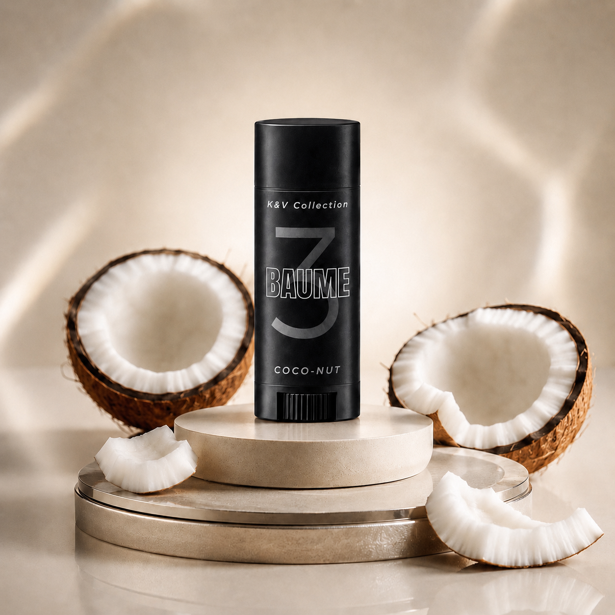 BAUME 3 Coco-Nut Natural Lip Balm