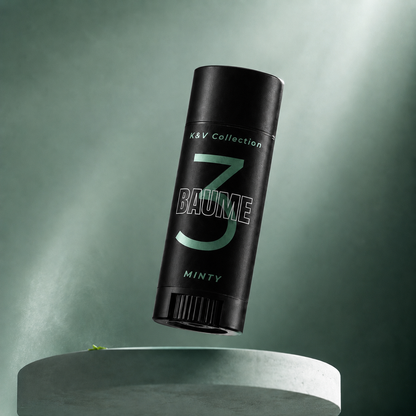 BAUME 3 Minty Natural Lip Balm