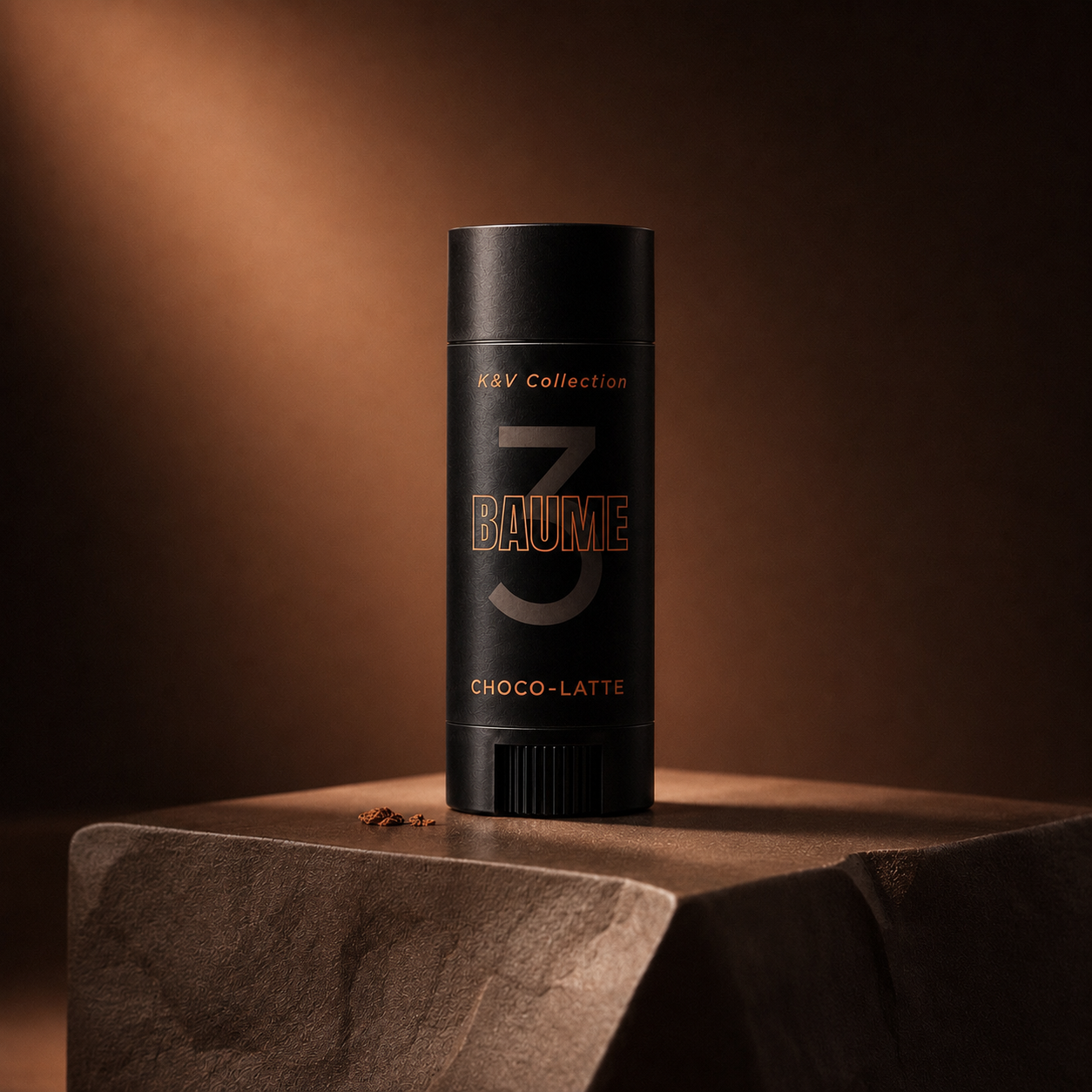 BAUME 3 Choco-Latte Natural Lip Balm