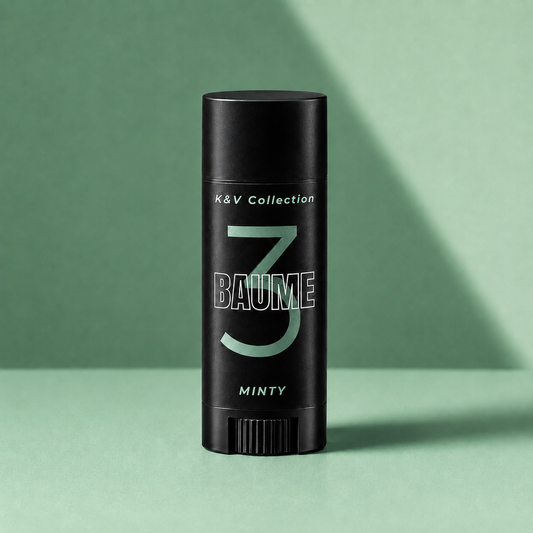 BAUME 3 Minty Natural Lip Balm