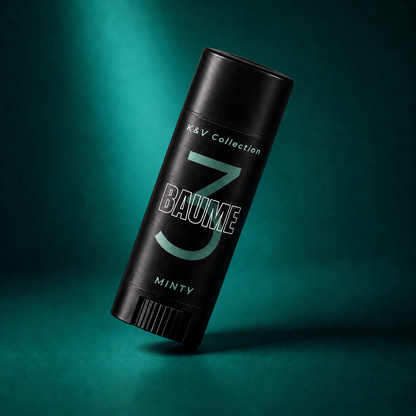 BAUME 3 Minty Natural Lip Balm