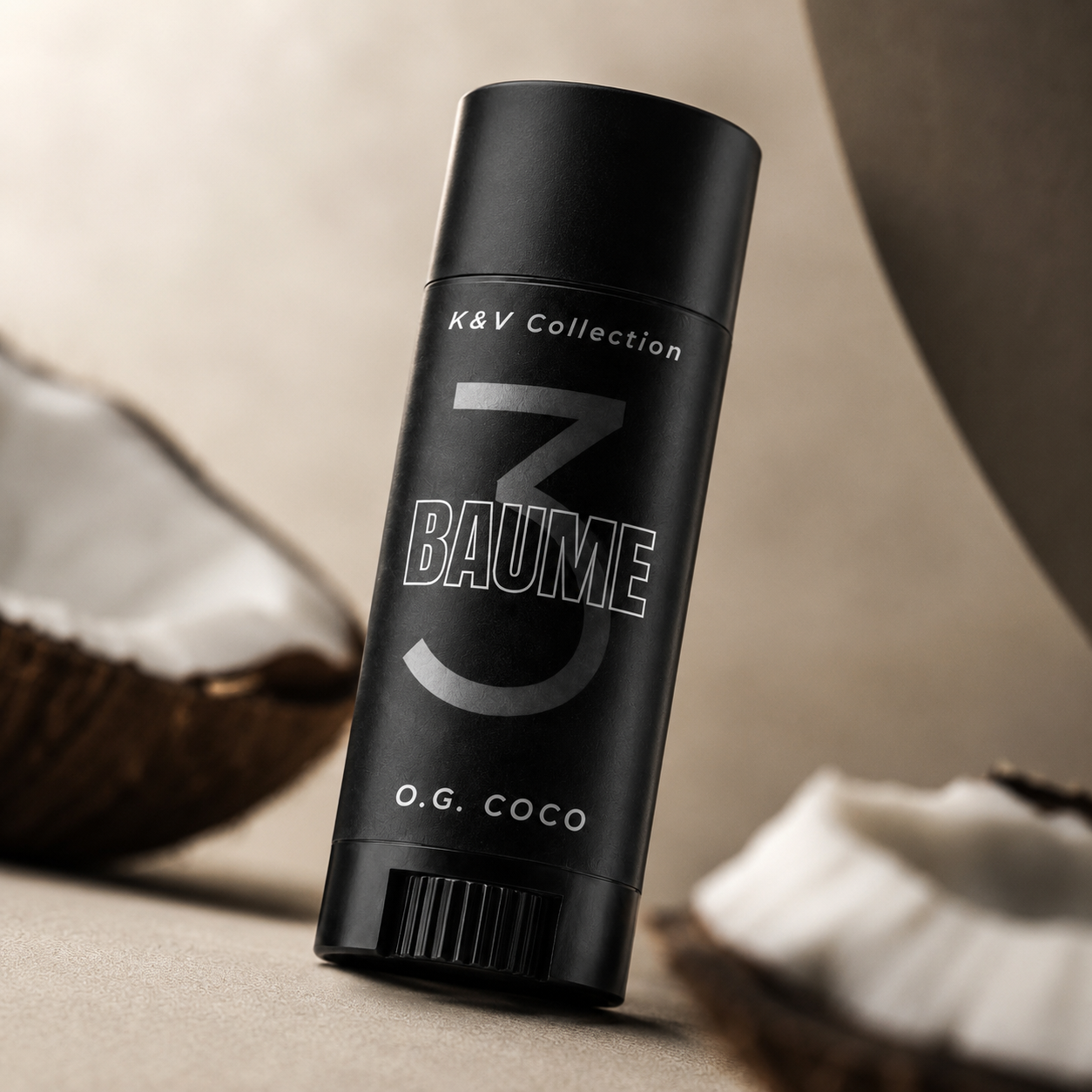 BAUME 3 Natural lip balm tube