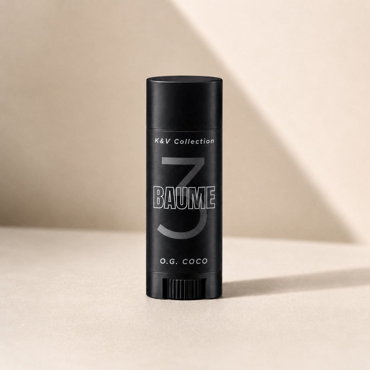 BAUME 3 Natural lip balm tube