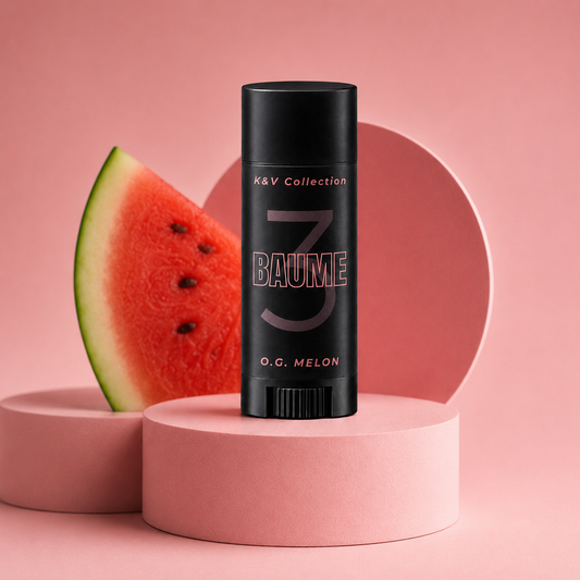 BAUME 3 Melon natural lip balm tube