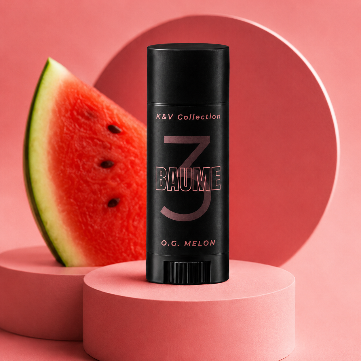 BAUME 3 Natural lip balm tube