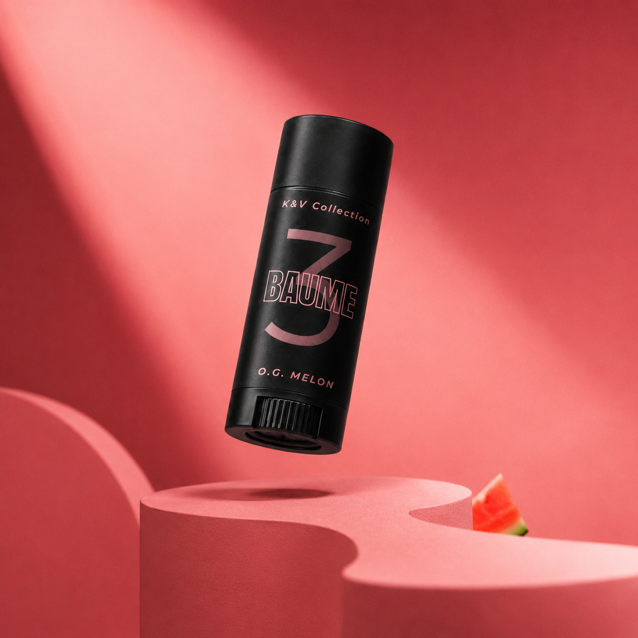 BAUME 3 Natural lip balm tube