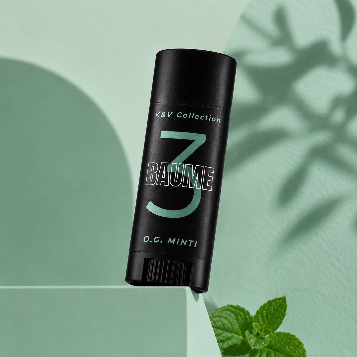 BAUME 3 Natural lip balm tube