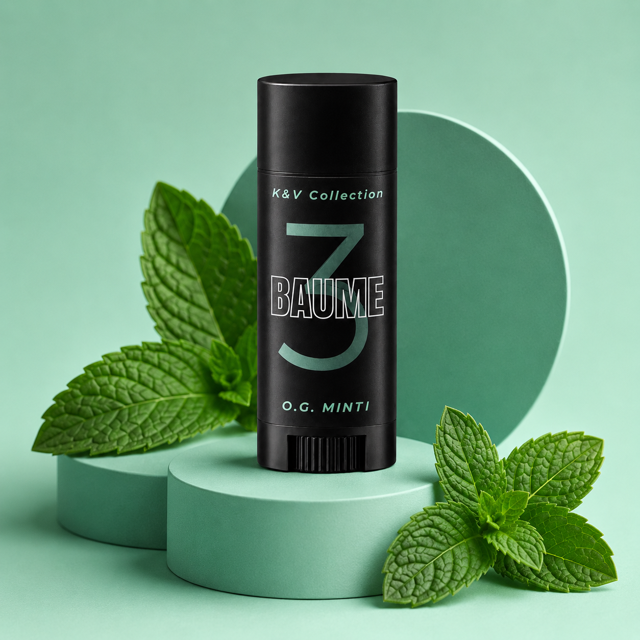 BAUME 3 Natural lip balm tube
