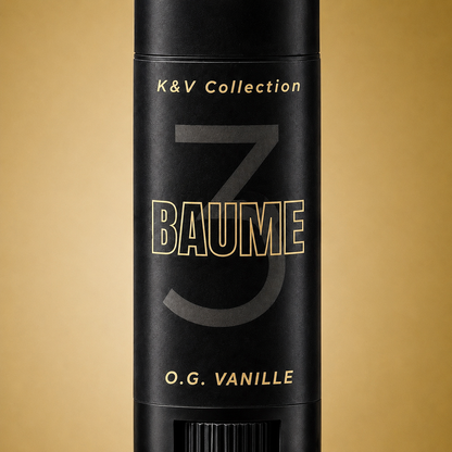 BAUME 3 Vanille natural lip balm tube