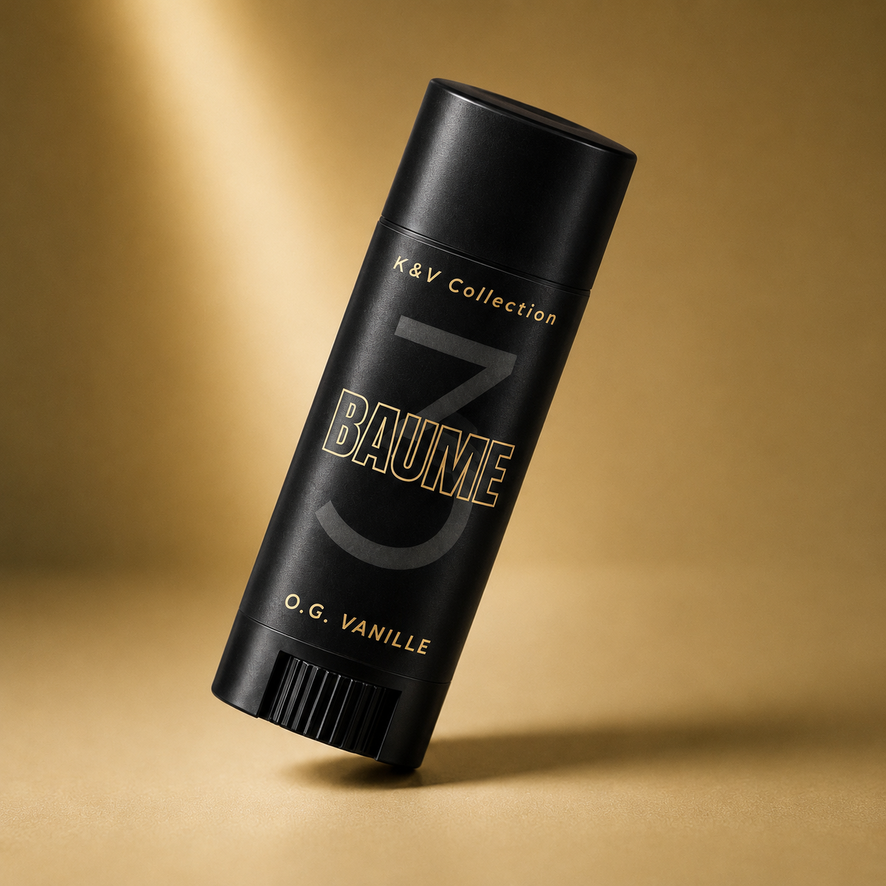 BAUME 3 Vanille natural lip balm tube